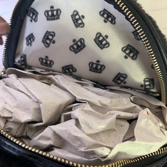 Juicy Couture NWT Faux Fur Black BackPack - Picture 4 of 11
